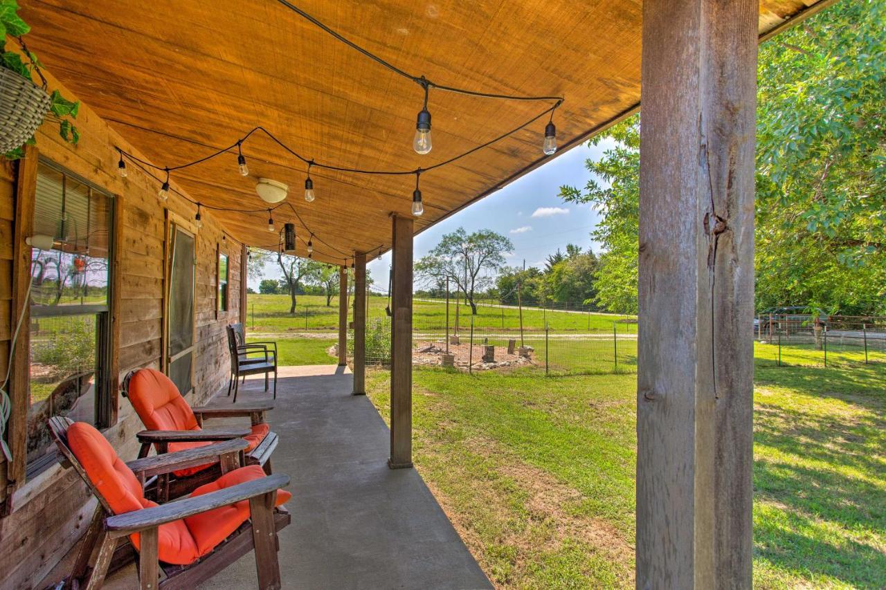 Texas Cabin On 130 Acres Walk To Lake Ray Roberts Collinsville Dış mekan fotoğraf
